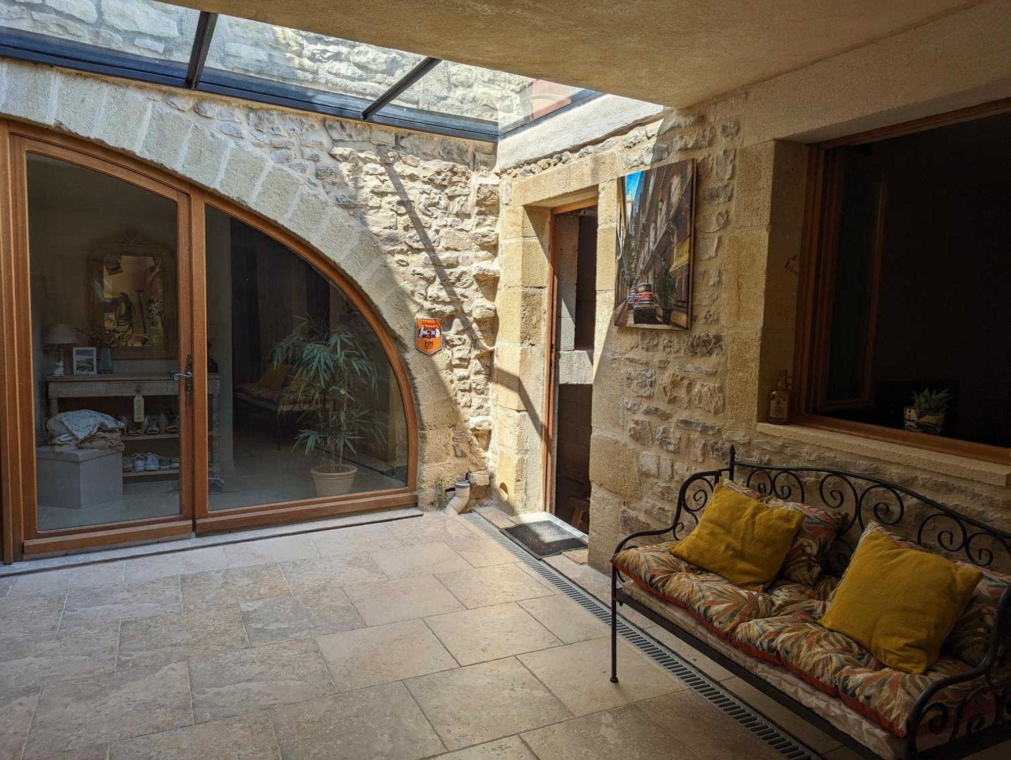L'Orangerie Studio Calvisson Exterior photo